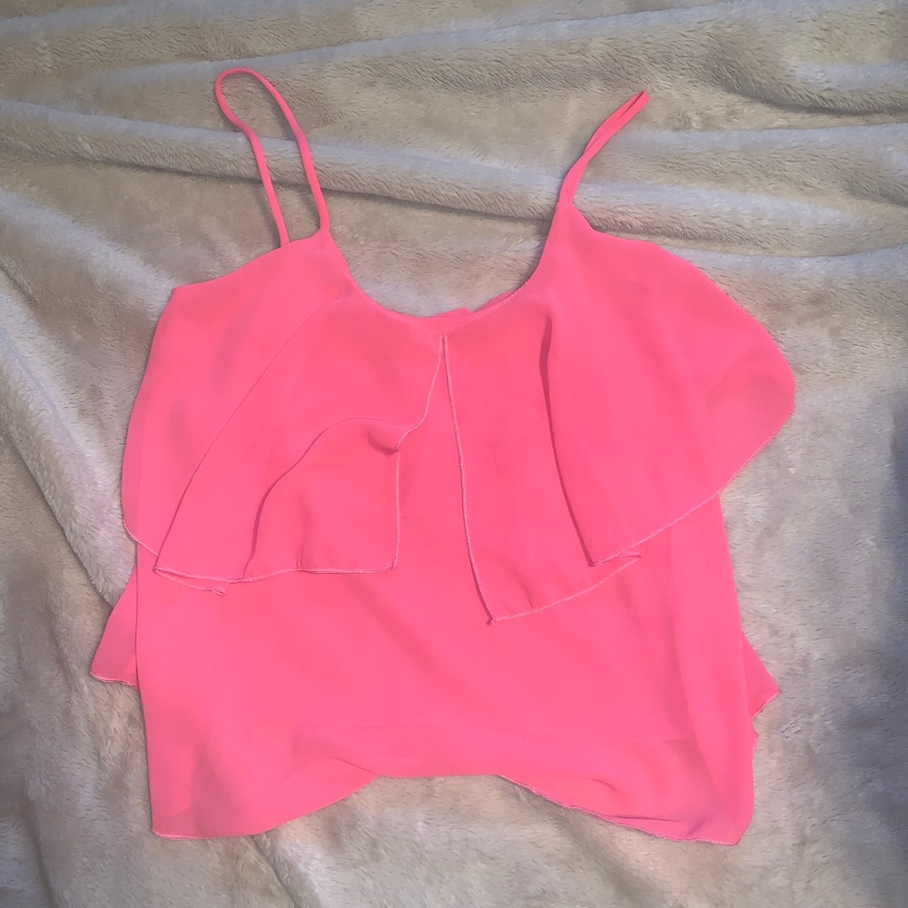 Hot Pink Crop Top